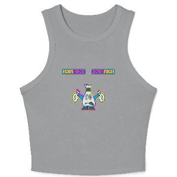 Discover Born Rich Winter Style Crop Tank Top