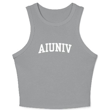 Discover American Intercontinental University Oc085 Crop Tank Top