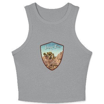 Discover Joshua tree national park Crop Tank Top