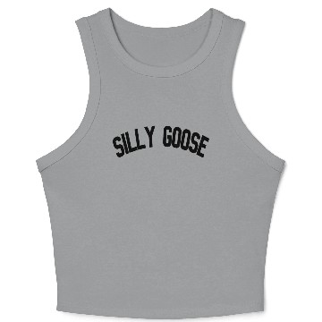 Discover Silly Goose Crop Tank Top