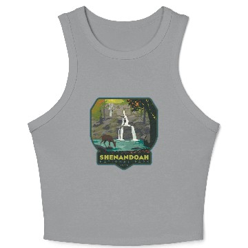 Discover shenandoah national park Crop Tank Top