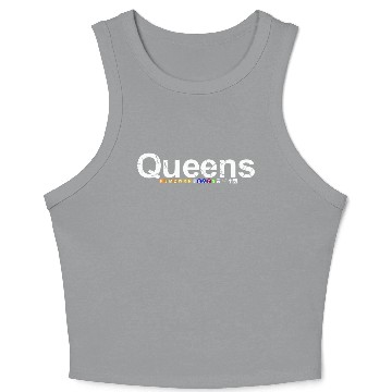 Discover Queens Ny Subway New York Nyc Crop Tank Top
