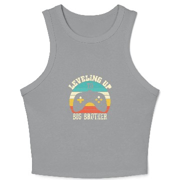 Discover Level up to Big Brother Crop Tank Top