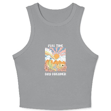 Discover Full Time Day Dreamer Crop Tank Top