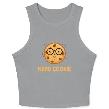Discover Nerd Cookie Cookies Candy Crop Tank Top