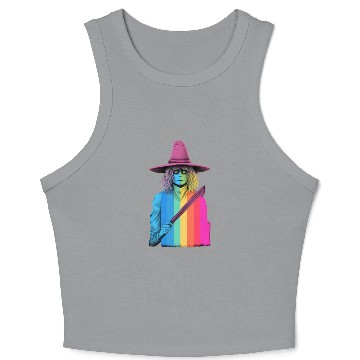 Discover The Ghost of Pride Crop Tank Top