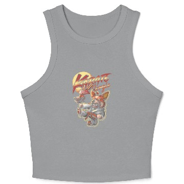 Discover Karate Corgis Crop Tank Top
