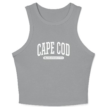 Discover Cape Cod College Style Mass Usa Crop Tank Top