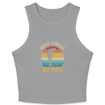 Discover Best Uncle By Par Golf Crop Tank Top