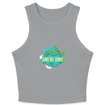 Discover Earth Day Earth Day 2018 Crop Tank Top