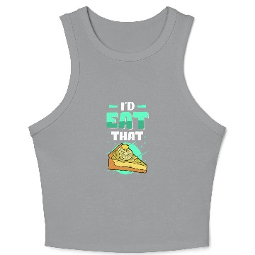 Discover Pies Lover Eat That Key Lime Pie Crop Tank Top