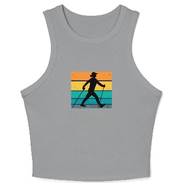 Discover women hiking Crop Tank Top