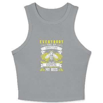 Discover Honey Honey Bee Nature Wasp Crop Tank Top