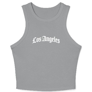 Discover Los Angeles California Crop Tank Top