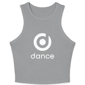 Discover Dance Dancing Dancer Ballet Pop Teacher Instructor Crop Tank Top
