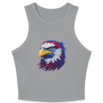 Discover Eagle Vector 2 Crop Tank Top