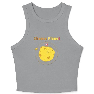 Discover Gorgonzola Galaxy Crop Tank Top