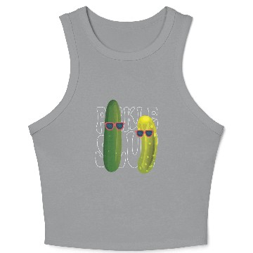 Discover Pickle Slut Pickle Slut Who Loves Pickles Crop Tank Top