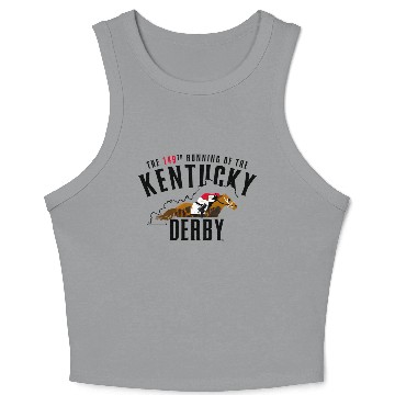 Discover Kentucky Derby Officially Licensed 149Th Running Crop Tank Top