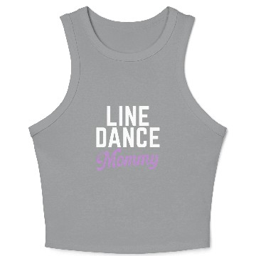 Discover Line Dancing Line Dance Crop Tank Top