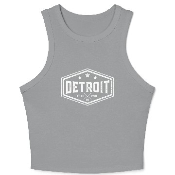 Discover Detroit Crop Tank Top