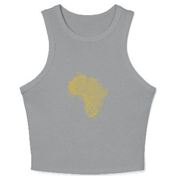 Discover Leopard in a Thorny Africa Crop Tank Top