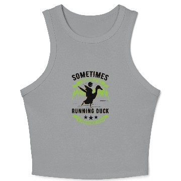 Discover Indian Runner Duck Gift Bottle Crop Tank Top