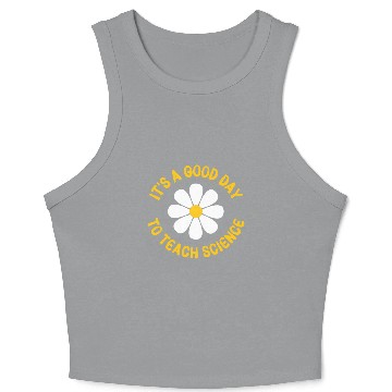Discover It'S A Day To Teach Science Teacher Appreciation Crop Tank Top