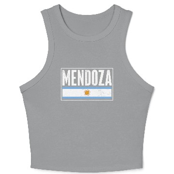 Discover Proud To Be From Doza Argentina Crop Tank Top