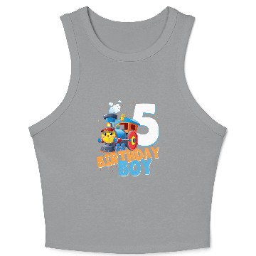 Discover 5Th Train 5 I'M Five Crop Tank Top