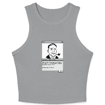 Discover Dad Magic Card Crop Tank Top