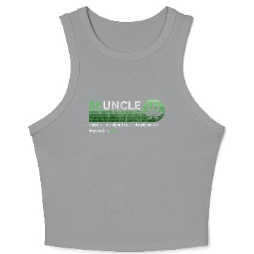 Discover SKUNKLE SKUNCLE UNCLE WEAR Crop Tank Top