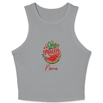 Discover One In A Melon Nene Crop Tank Top
