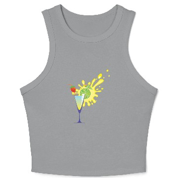 Discover Fresh Summer Juice Crop Tank Top