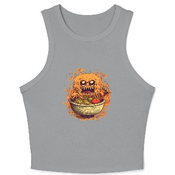Discover Ramen Monster Crop Tank Top