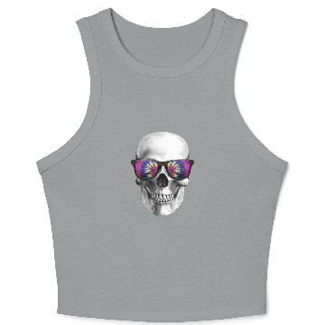 Discover the ture ghost Crop Tank Top