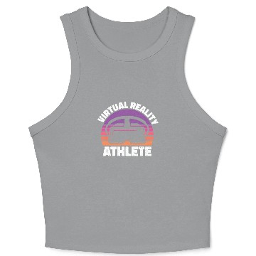 Discover Monkey VR Gamer Crop Tank Top