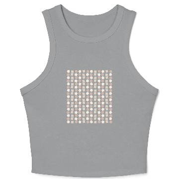 Discover Circle, Star, Square Minimalist Crop Tank Top