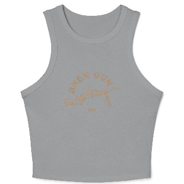 Discover Bren Light Machine Gun | World War 2 Weapon Crop Tank Top