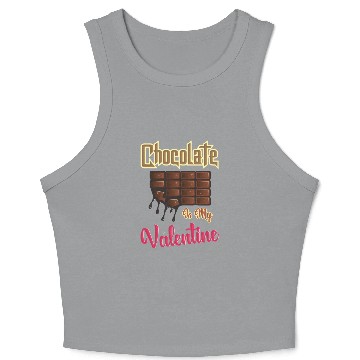 Discover chocolate lover summer Crop Tank Top