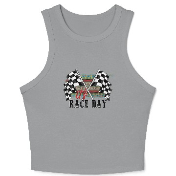 Discover Its Race Day Crop Tank Top