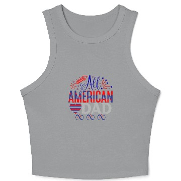 Discover American dad Crop Tank Top