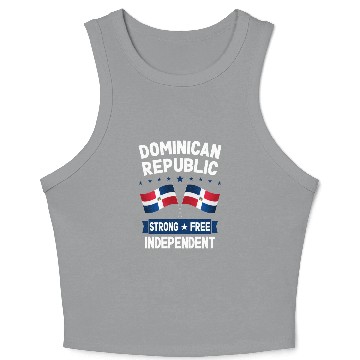 Discover Dominican Republic Crop Tank Top