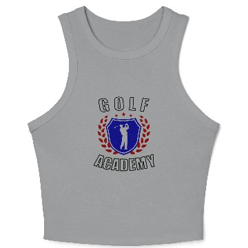 Discover Golf Academy Crop Tank Top