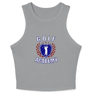 Discover Golf Academy Crop Tank Top