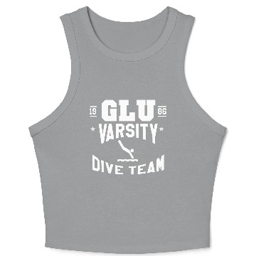 Discover Back to School GLU Dive Team Crop Tank Top