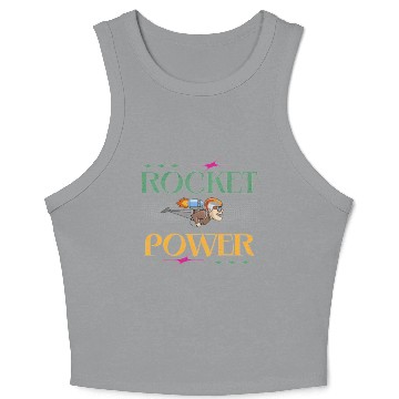 Discover Rocket Power Crop Tank Top