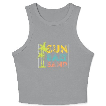 Discover Island Adventure Crop Tank Top