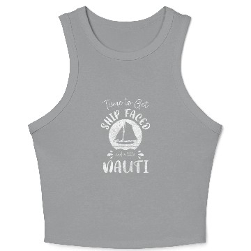 Discover Sailing Anchor Cruise Crop Tank Top
