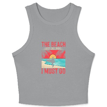 Discover Tropical Paradise Crop Tank Top